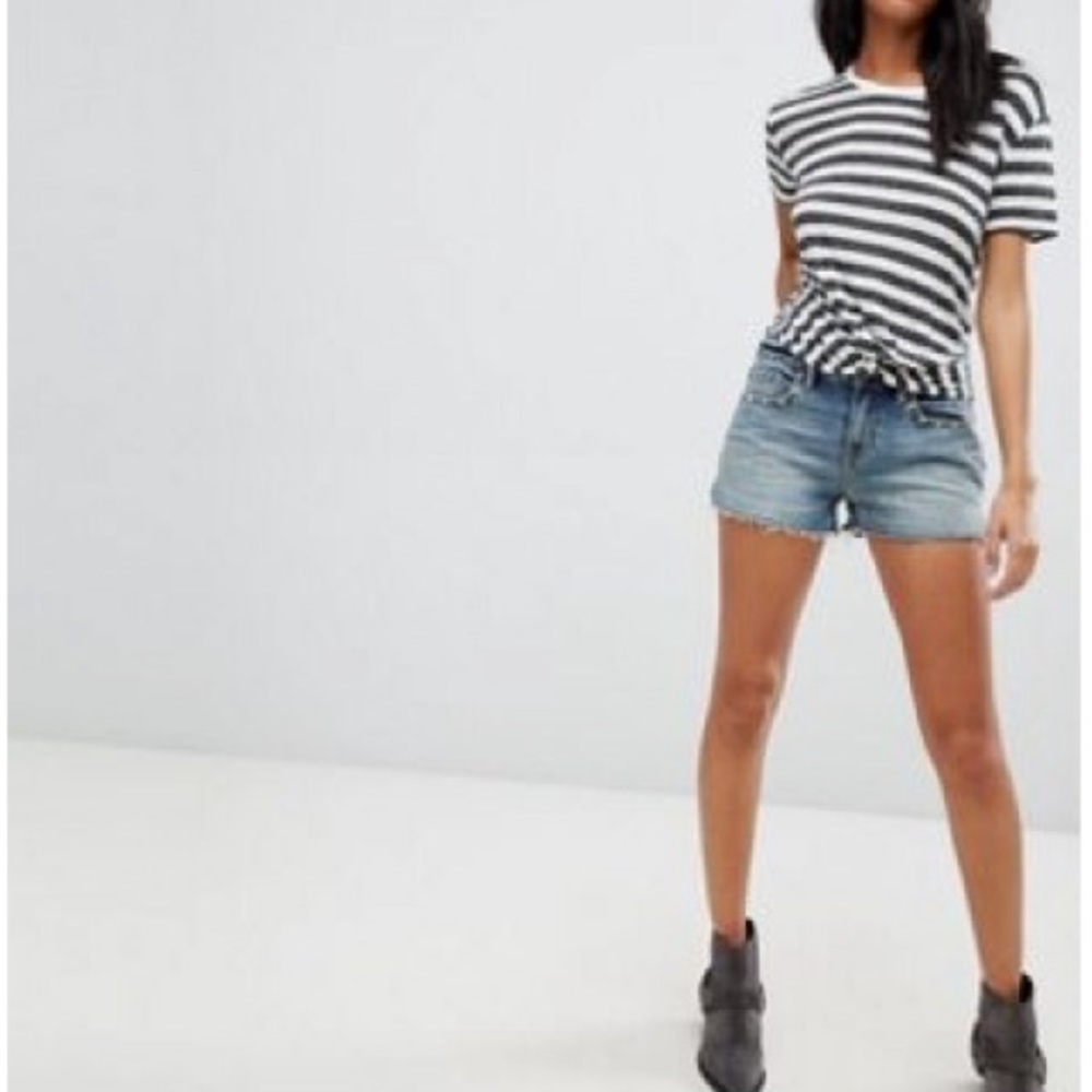 NWOT All Saints denim shorts